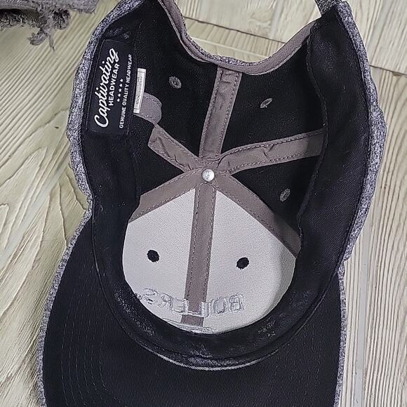 Captivating Headwear Purdue Boilermakers Grey Black Hat - Picture 5 of 9